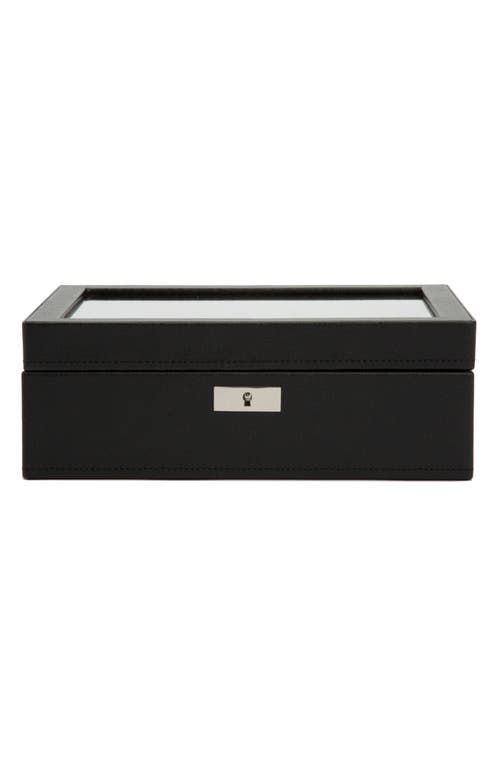Wolf Roadster 8-piece Watch Box In Black