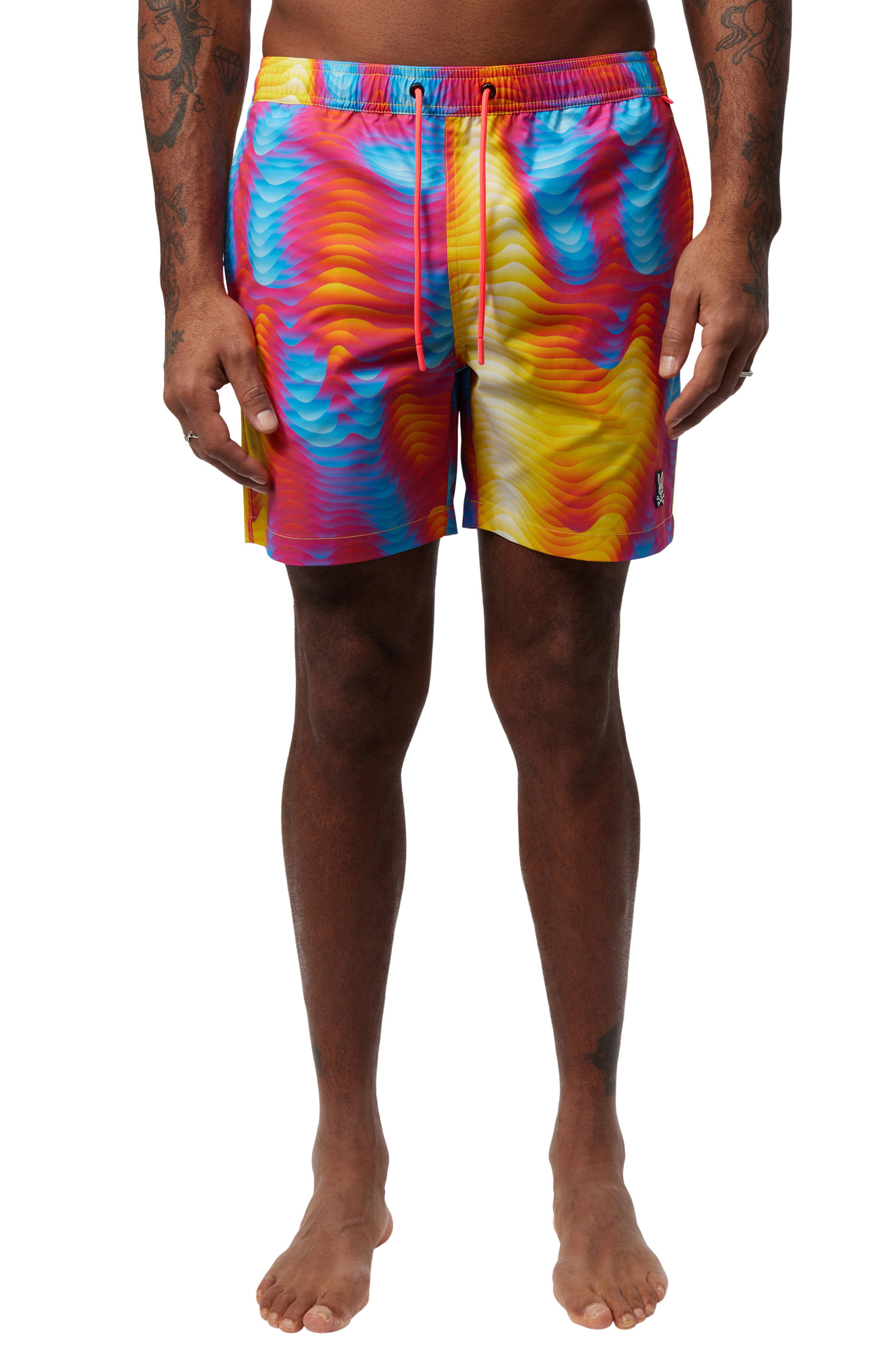 Psycho Bunny Men's Ligon Swim Trunks