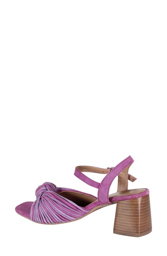 Shop Diba True Tide Pool Ankle Strap Sandal In Purple Multi