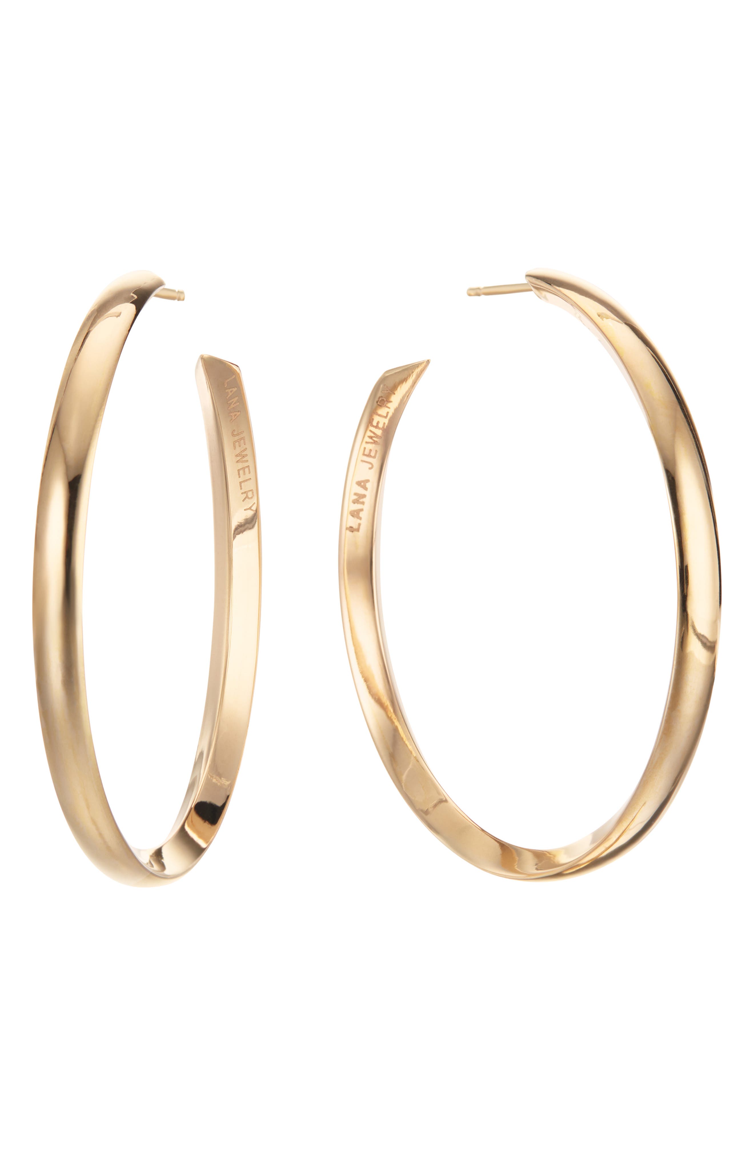 Lana Jewelry Royale 14K Gold Hoop Earrings Nordstrom