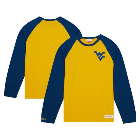Men's Mitchell & Ness Light Blue St. Louis Cardinals Slub Long Sleeve T- Shirt