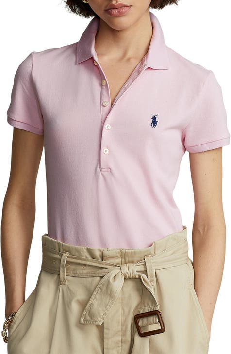 pink polo shirts women | Nordstrom