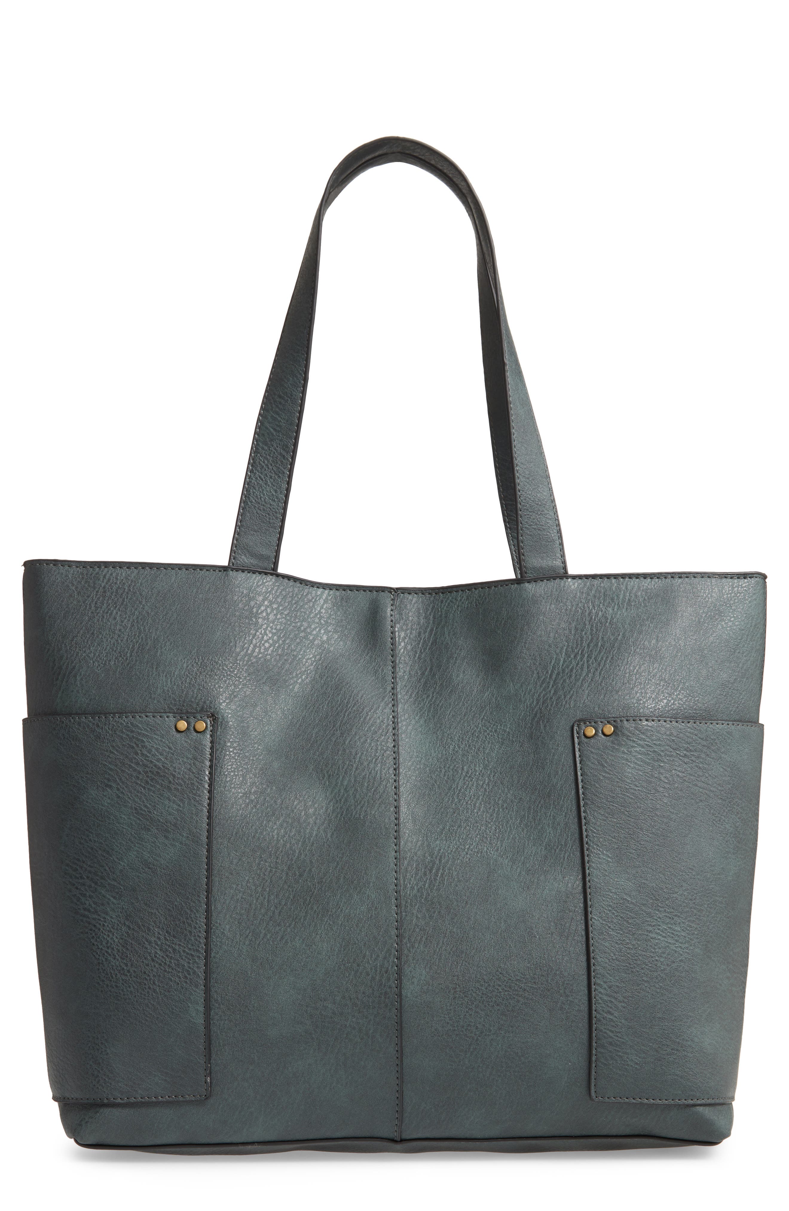 BP. Studded Faux Leather Tote Nordstrom