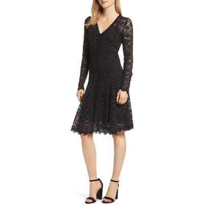 Rosemunde Delicia Fit & Flare Lace Dress