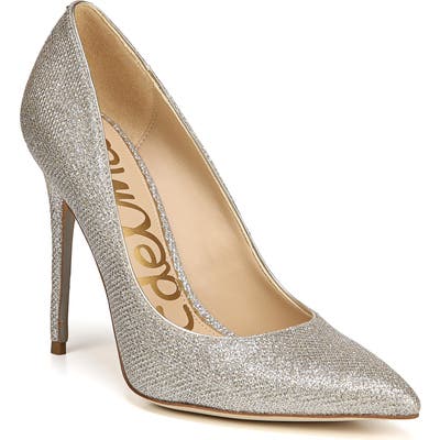 Sam Edelman Danna Pointy Toe Pump- Metallic