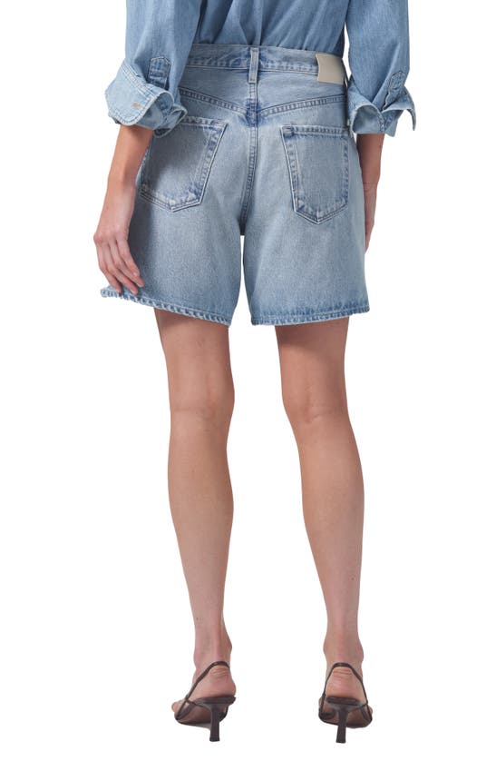 Citizen Of Humanity Brynn Drawstring Denim Shorts In Jesamyn