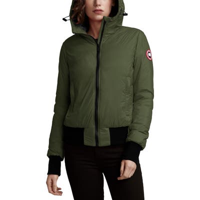 Canada Goose Dore Down Hooded Jacket, (16-18) - Green