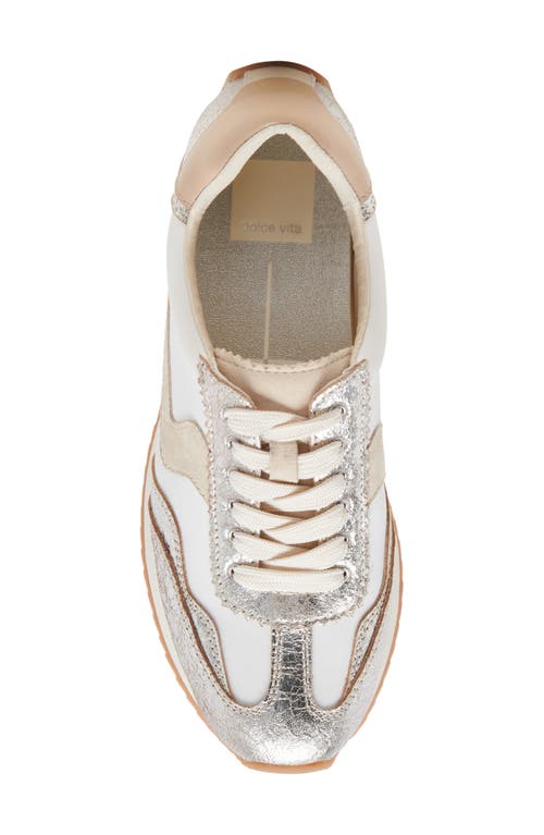 Shop Dolce Vita B.ntcd Sneaker In Silver Multi Nylon