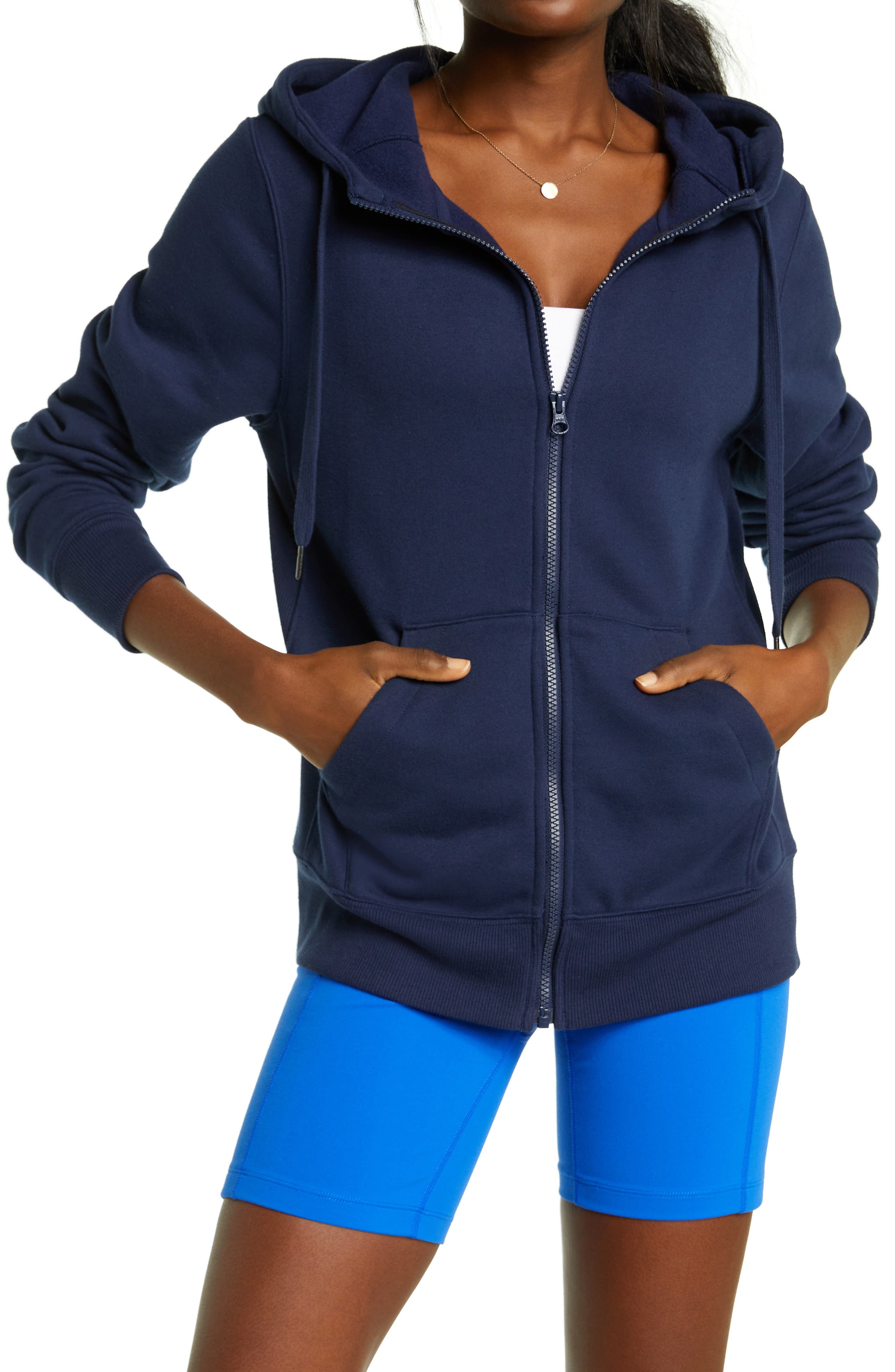 womens royal blue sweatshirt