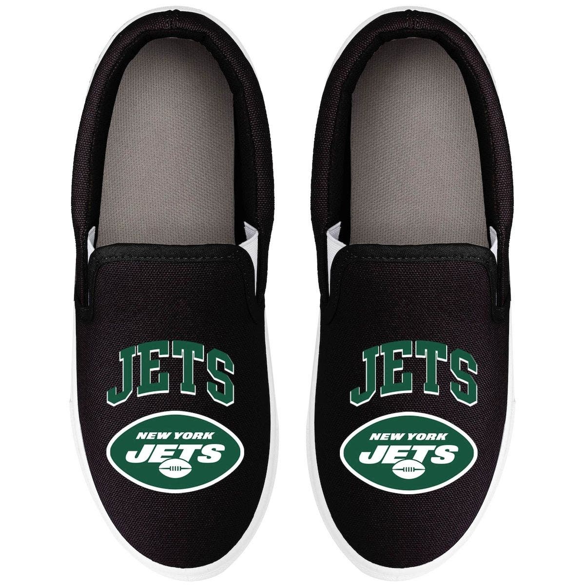 Two Toned House shoes BLG NEW York Jets Slippers Team Colors Logo NEW 
