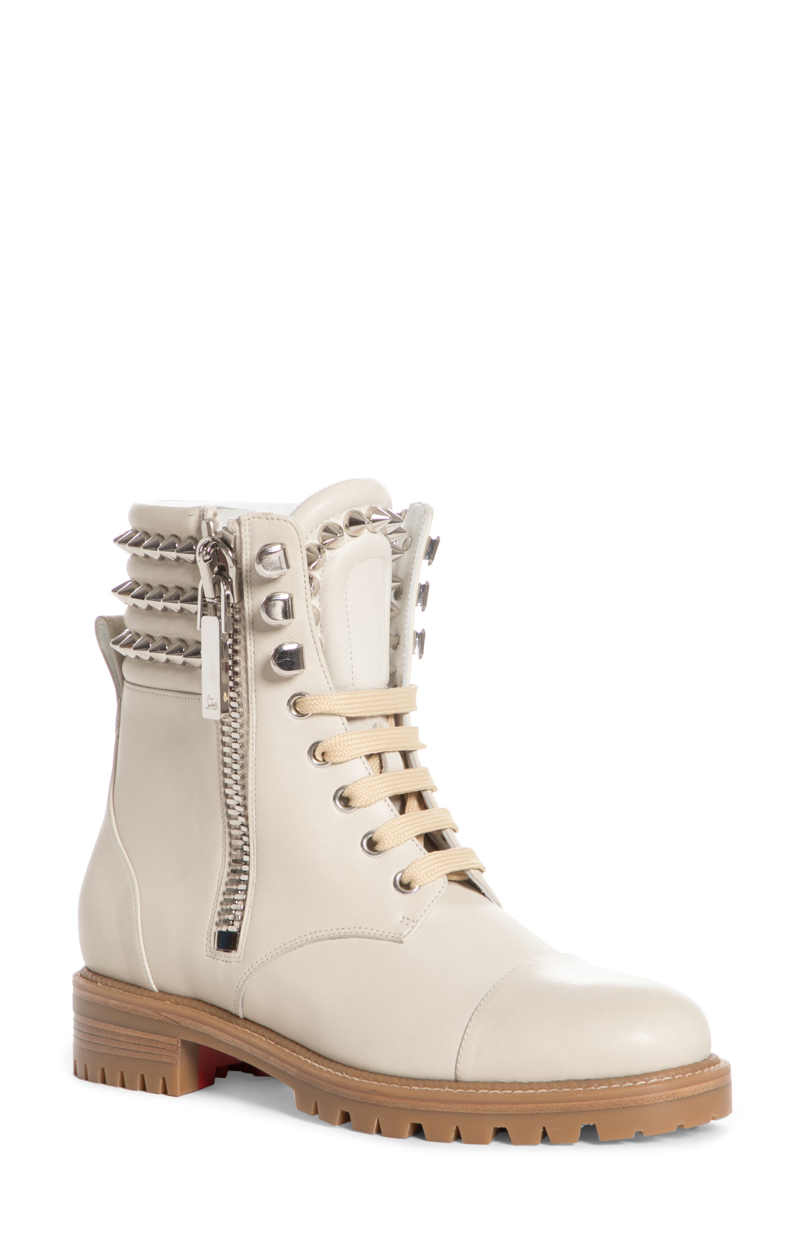 white designer boots