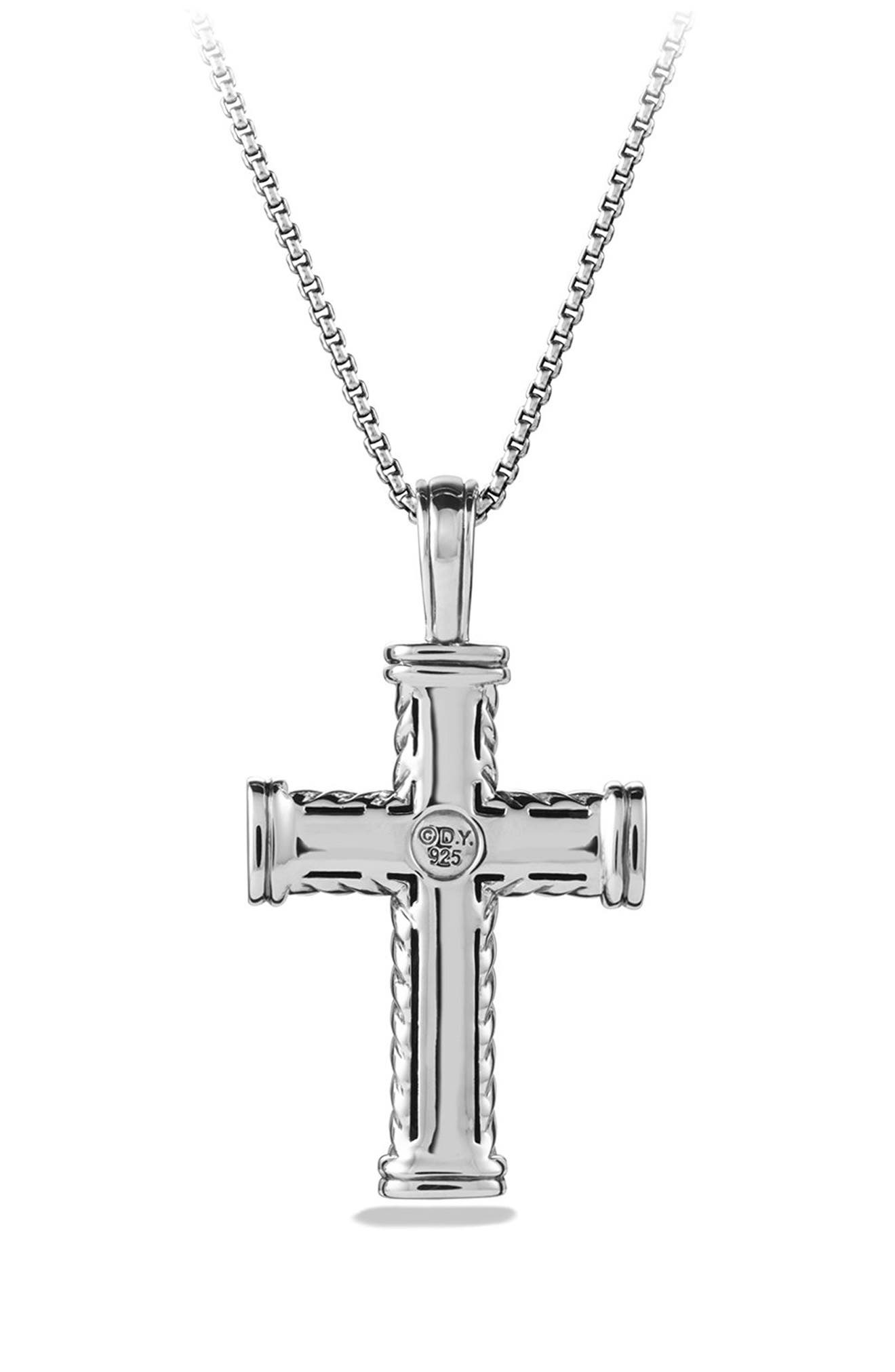 david yurman mens cross necklace