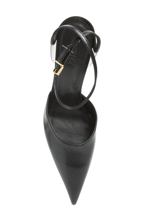 SCHUTZ SCHUTZ SKYE ANKLE STRAP POINTED TOE PUMP