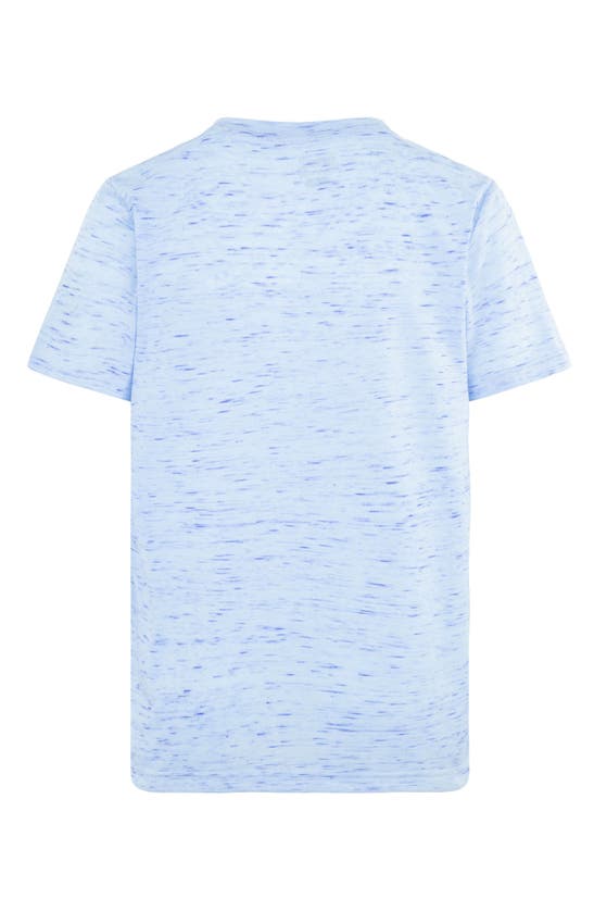 Shop Hurley Kids' Cloud Slub Crewneck T-shirt In Blue Ice
