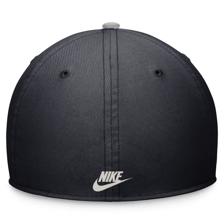 Shop Nike Navy/gray New York Yankees Cooperstown Collection Rewind Swooshflex Performance Hat