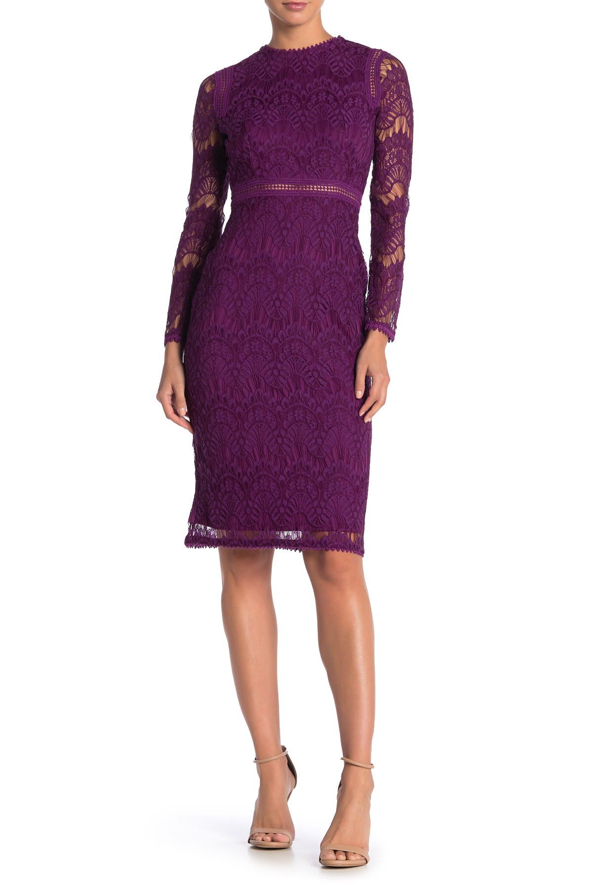 long sleeve design dress