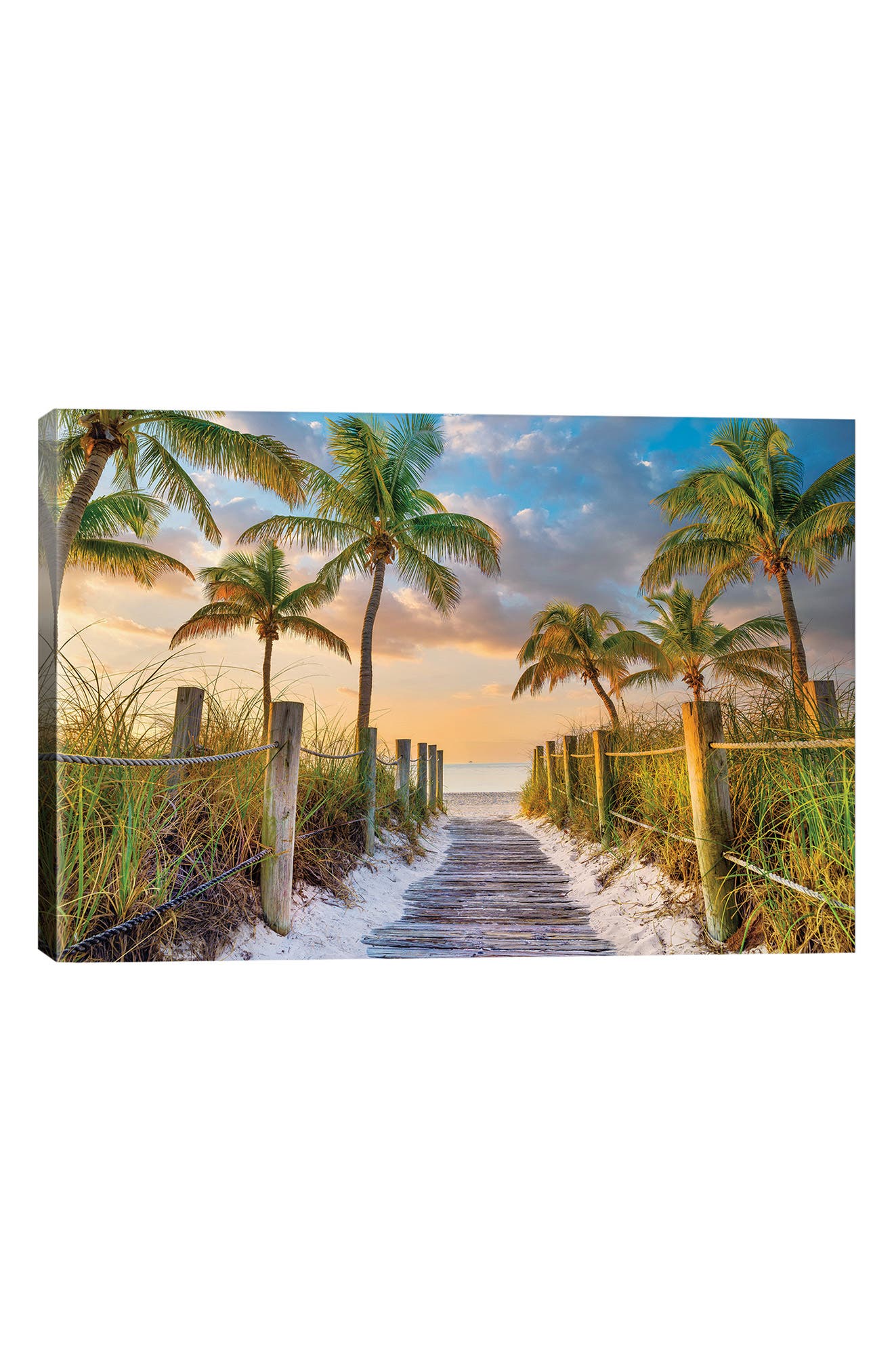 Icanvas Tropical Beach Sunrise Key West Florida By Susanne Kremer In Multi