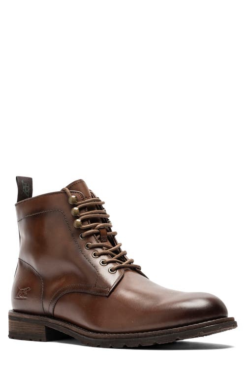 Shop Rodd & Gunn Franz Lace-up Military Boot In Amaretto