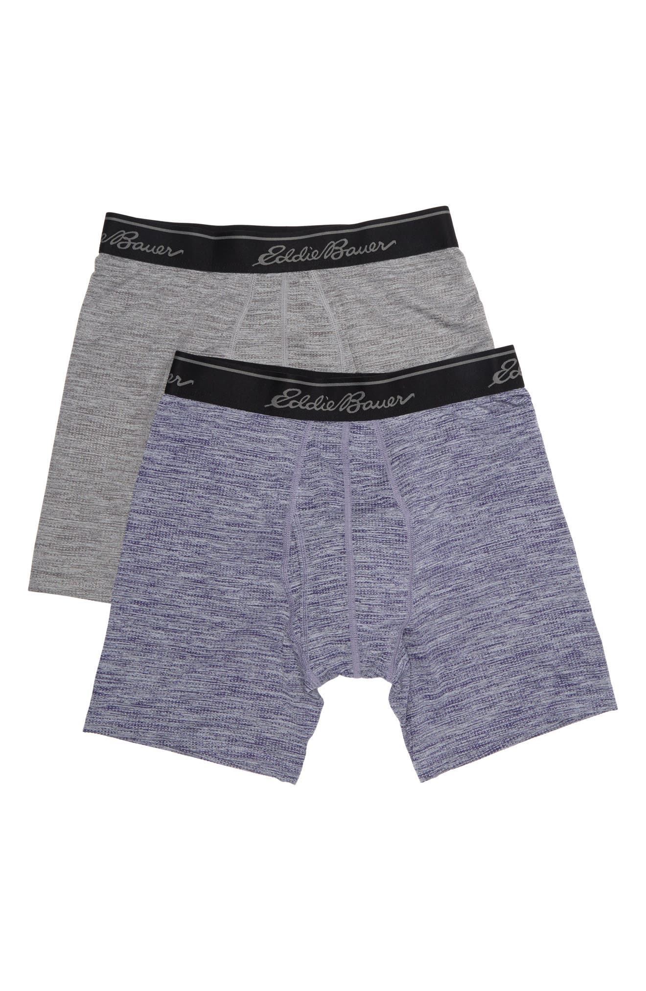 Eddie Bauer Airknit Boxer Briefs In Charcoal/navy