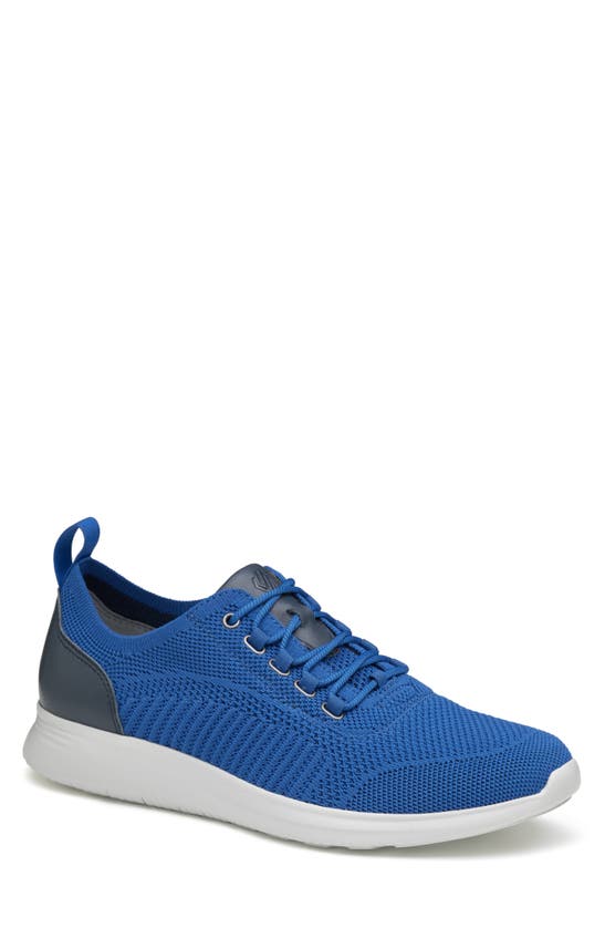 Johnston & Murphy Amherst Knit Sneaker In Royal