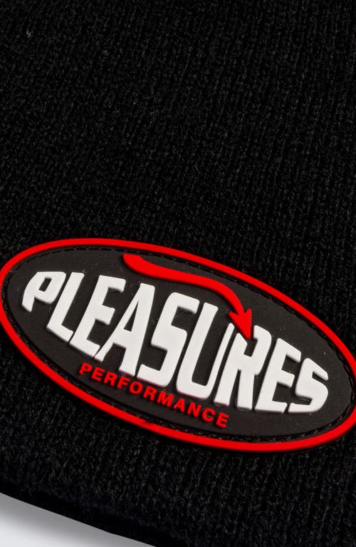 Shop Pleasures Performance Skully Beanie In Black