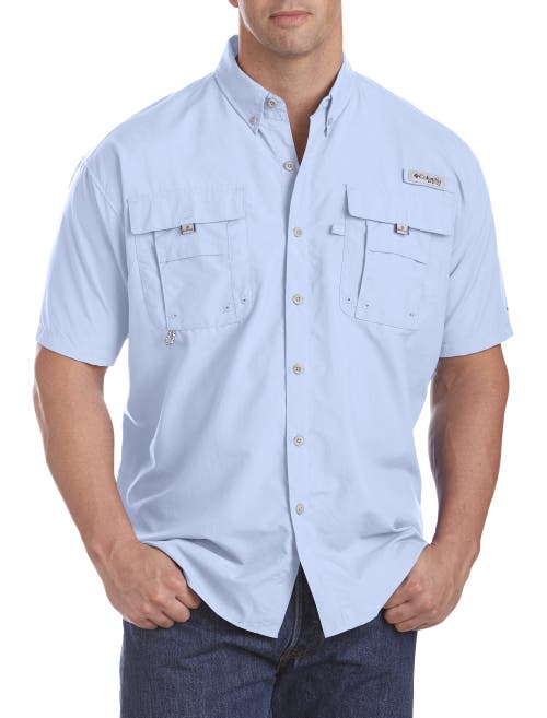 COLUMBIA COLUMBIA BIG & TALL PFG BAHAMA II SHORT-SLEEVE SPORT SHIRT 