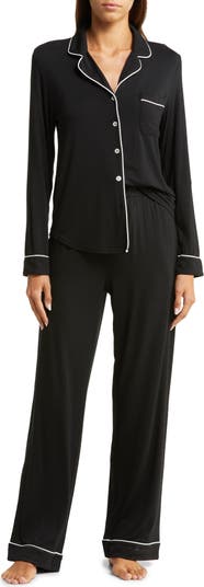 Nordstrom Moonlight Eco Long Sleeve Stretch Modal Short Pajamas