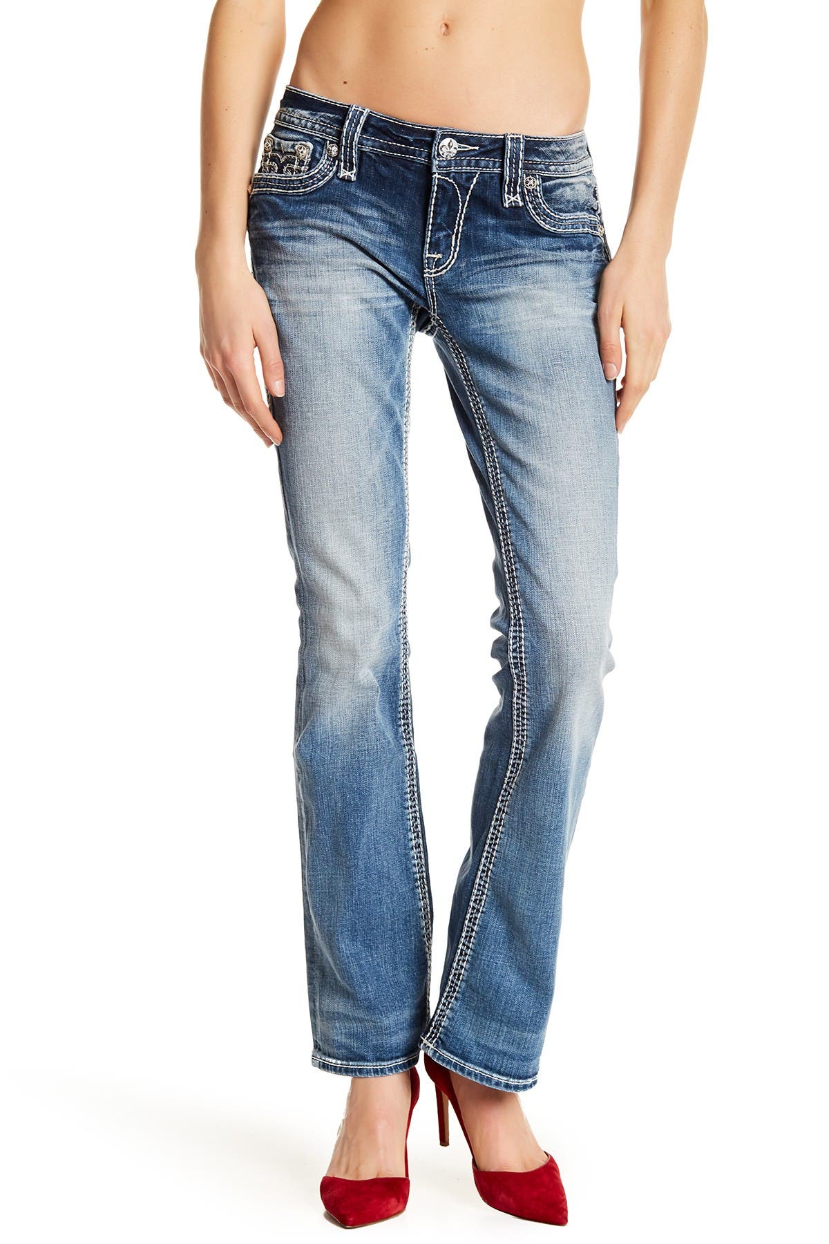 rock revival easy boot cut jeans