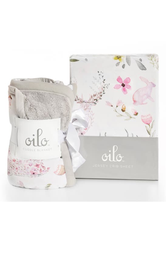 Shop Oilo Fawn Crib Sheet & Cuddle Blanket Set