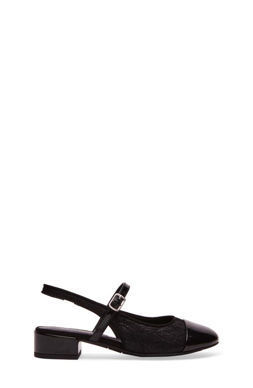 Shop Steve Madden Kids' Jbelinda Slingback In Black