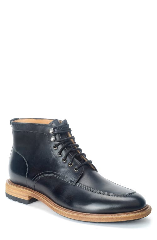 Trench Lace-Up Boot in Black