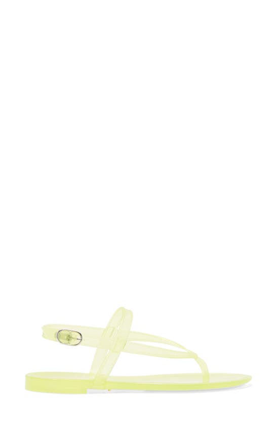 Shop Stuart Weitzman Summer Jelly Sandal In Electric Lime