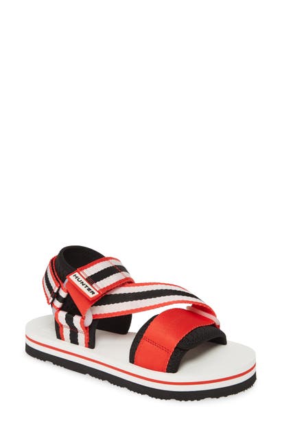 hunter beach sandals