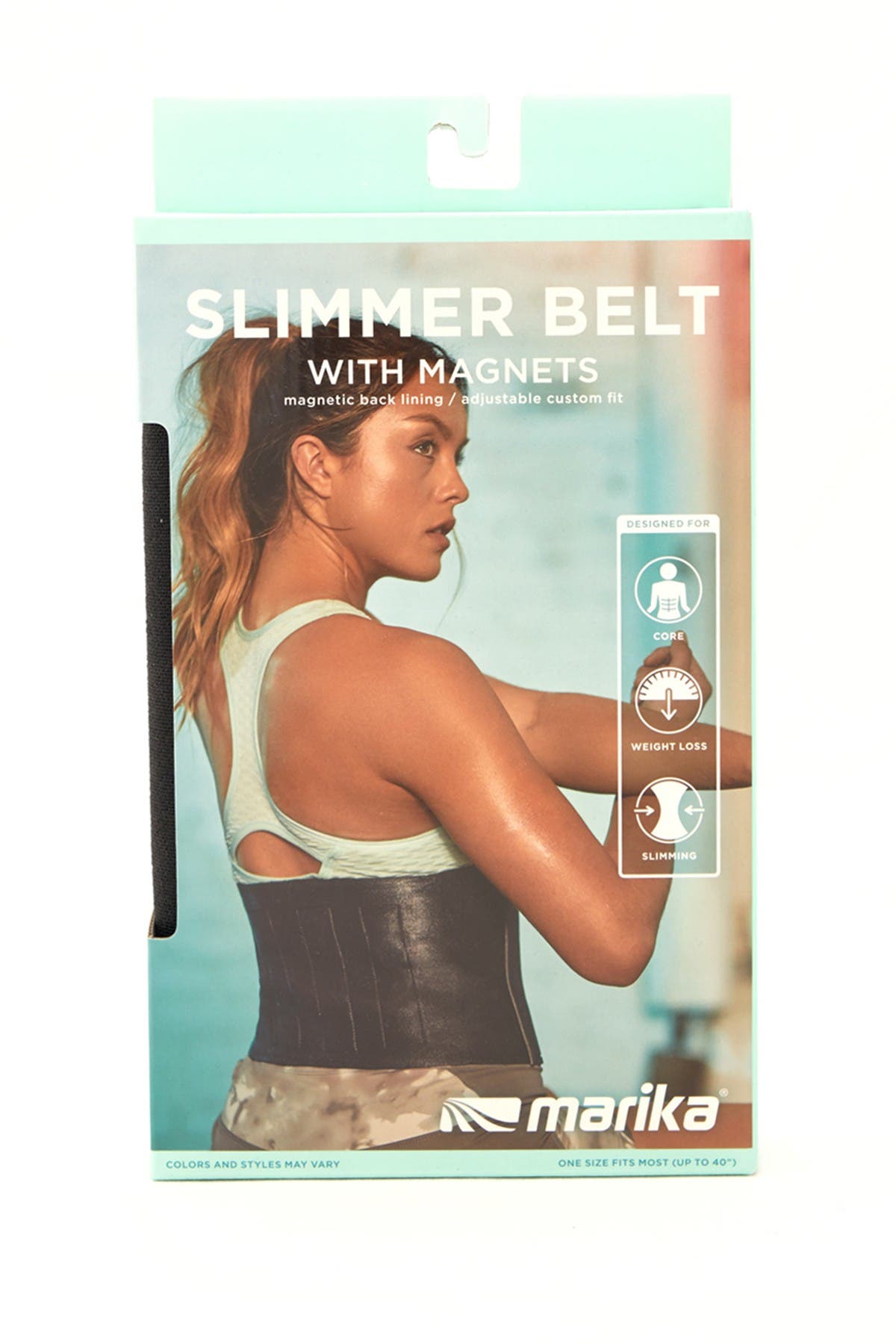 Marika Plus Size Slimmer Belt M186204 Black Rockfit Sports