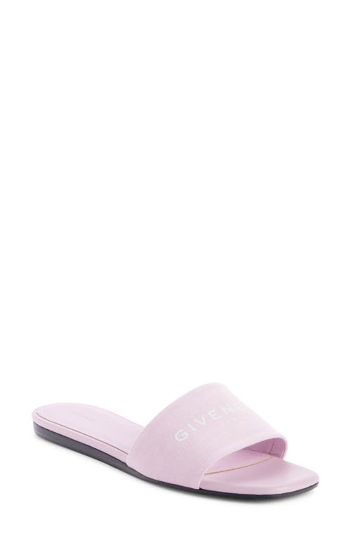 4G Flat Slide Sandal in Old Pink