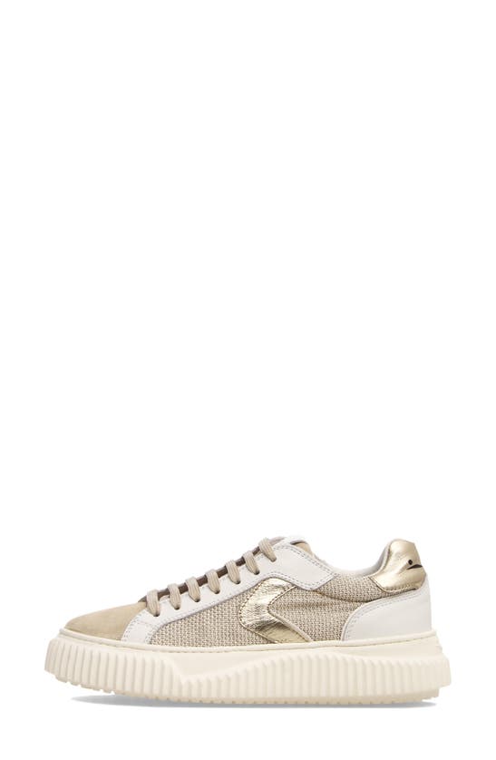 Voile Blanche Lipari Sneaker In Sand White