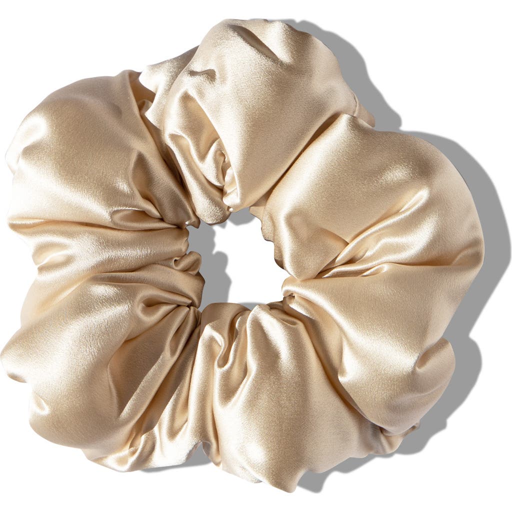 Drowsy Sleep Co . Pillow Scrunchie In Dusty Gold