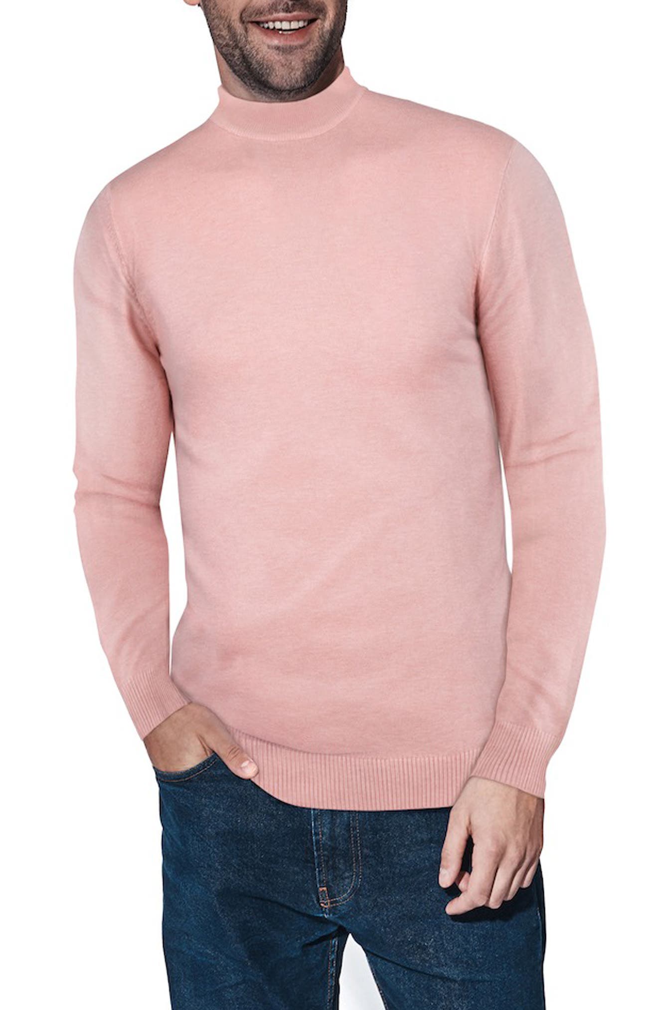 mens pink sweater