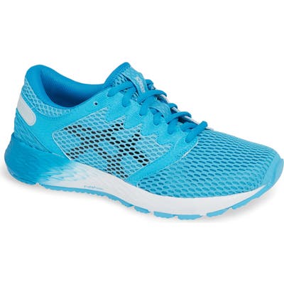 Asics Roadhawk Ff 2 Running Shoe, Blue/green
