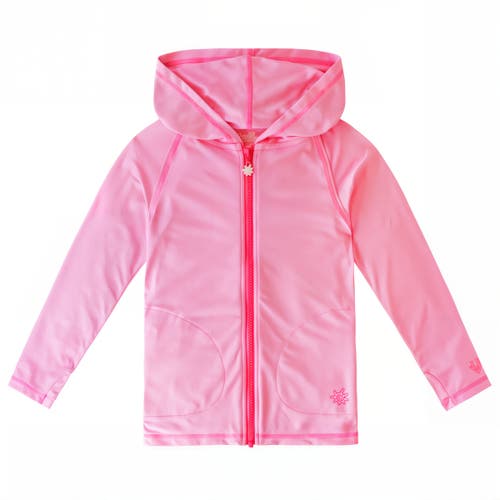 Uv Skinz Zip-up Hoodie In Light Pink