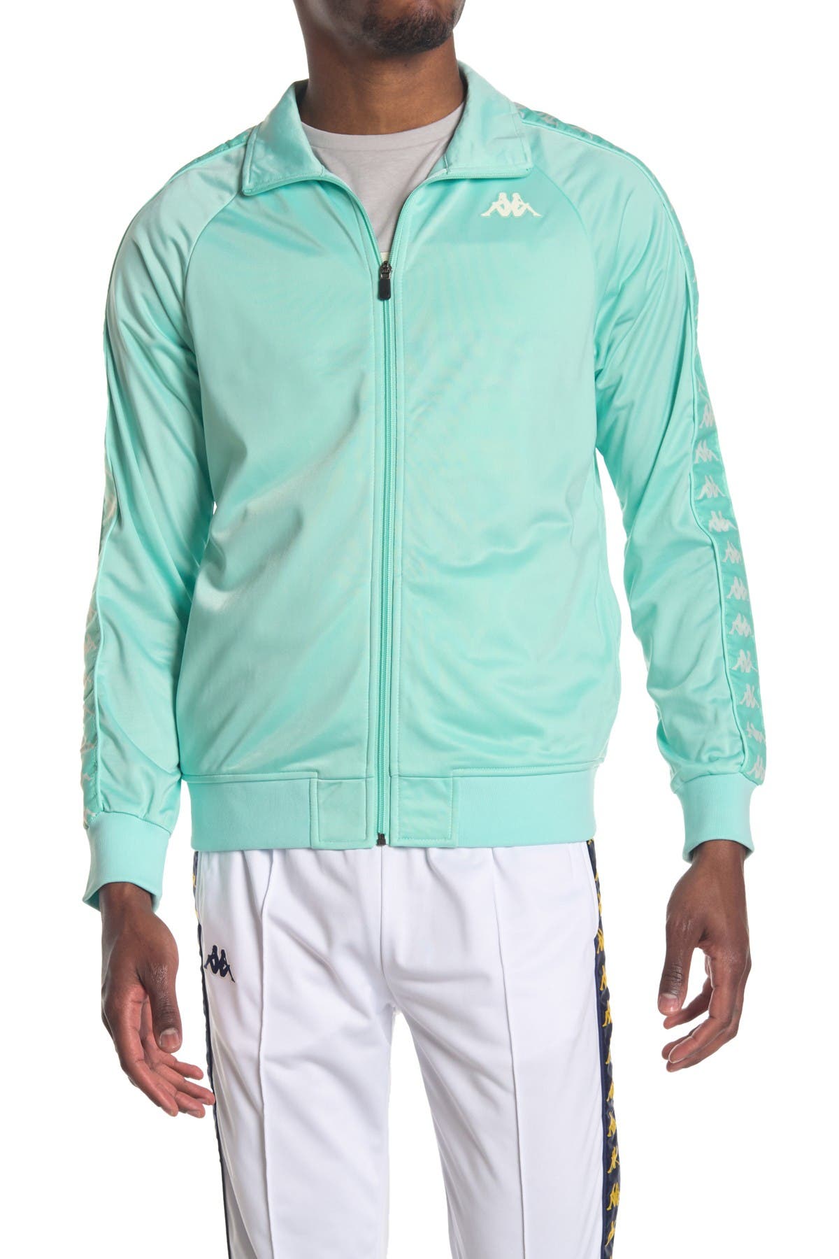 baby blue kappa sweatsuit