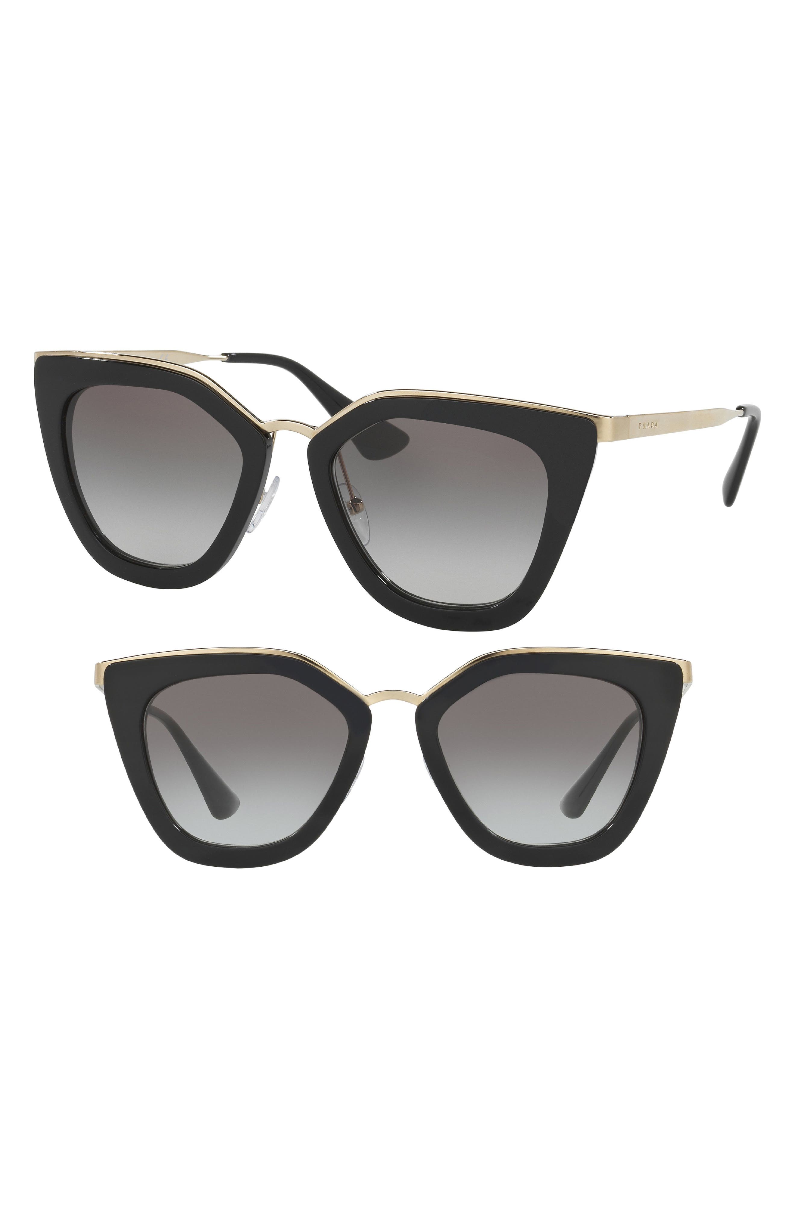 Prada 52mm Cat Eye Sunglasses | Nordstrom
