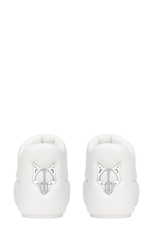 Shop Naked Wolfe Wow Platform Sandal In White