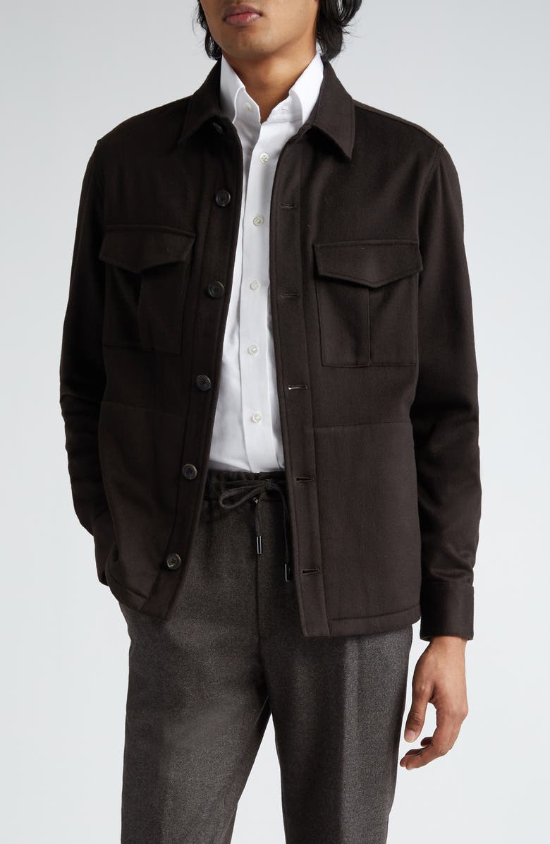 Thom Sweeney Cashmere Shirt Jacket | Nordstrom