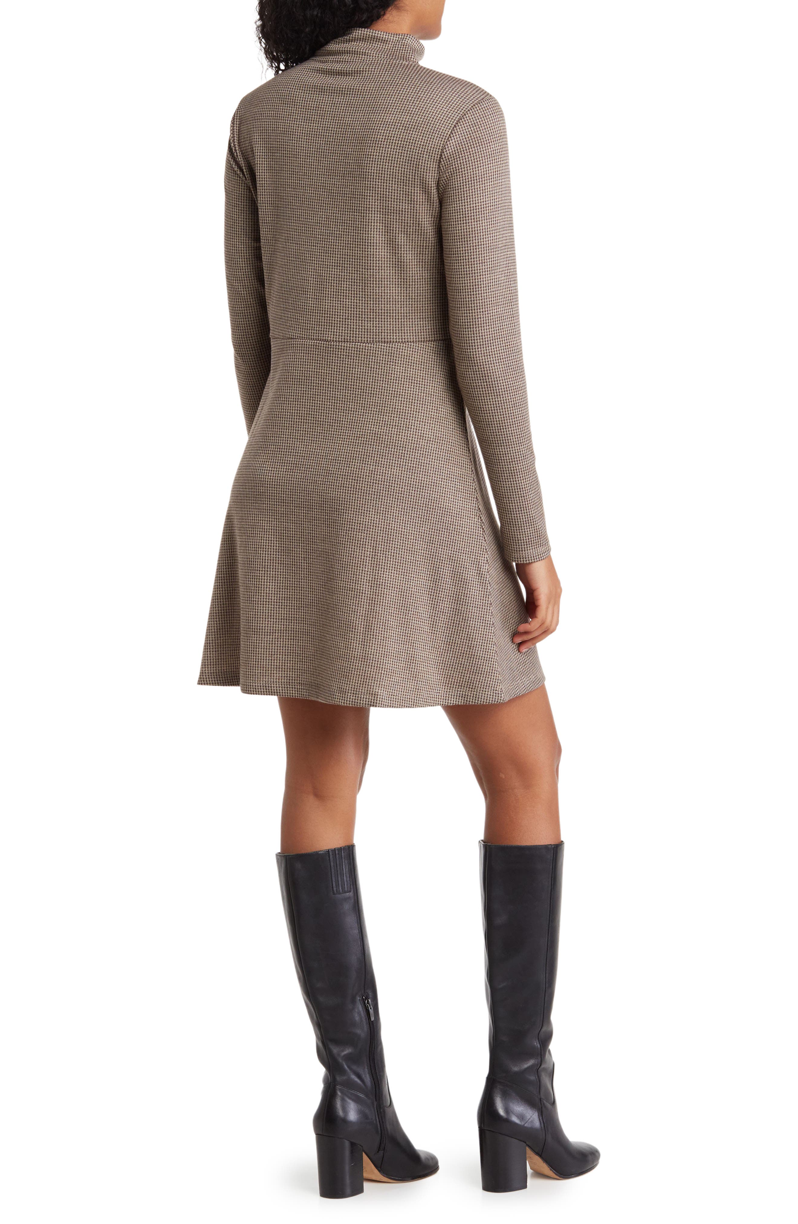 tommy hilfiger mock neck dress