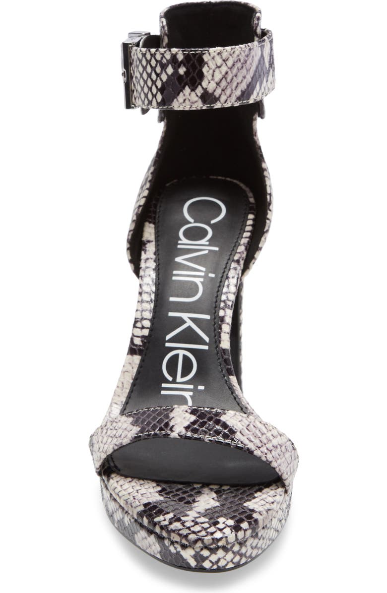 Calvin Klein Milana Ankle Strap Sandal, Alternate, color, 