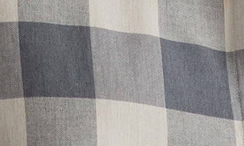 Universal Standard Elbe Classic Fit Stretch Cotton Flannel Button-up Shirt In Neutral Check