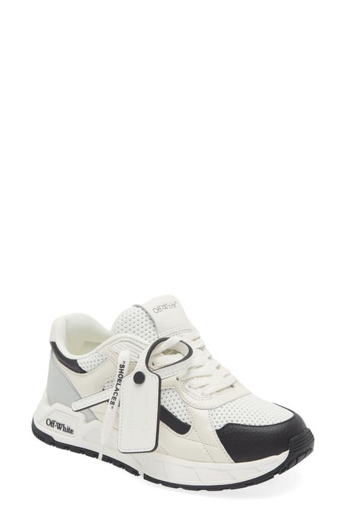 Shop Off-white Runner B Sneaker In White/black