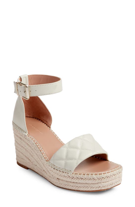 Nordstrom Carmen Espadrille Platform Wedge Sandal In Ivory Shell