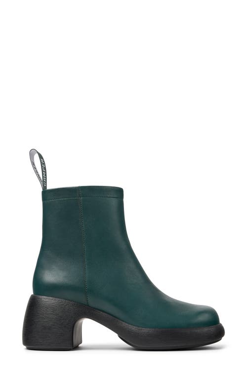 Shop Camper Thelma Platform Bootie In Dark Green